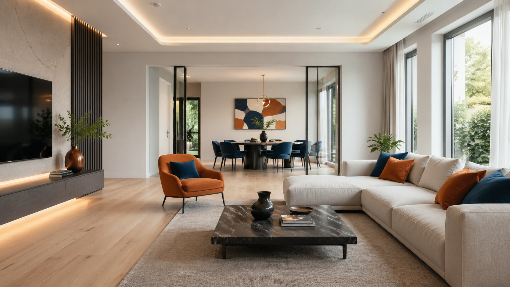 Moderne Renovierung im Innenraum